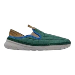 Merrell Hut Moc Mens Size 8 Green Quilted Nylon Slip On Loafers J000551 Shoes